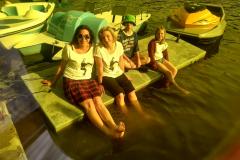 29°C , to chce klid a nohy v řece, aneb zasloužený odpočinek